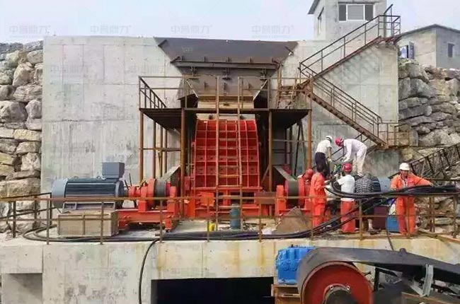 山西呂梁時產(chǎn)千噸碎石生產(chǎn)線