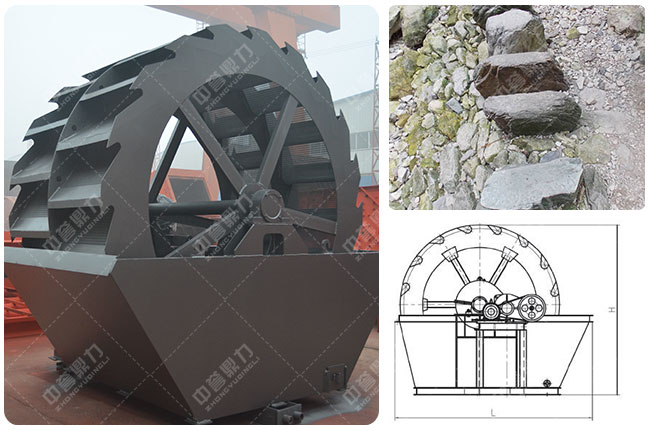 輪斗式洗砂機 輪斗式洗砂機