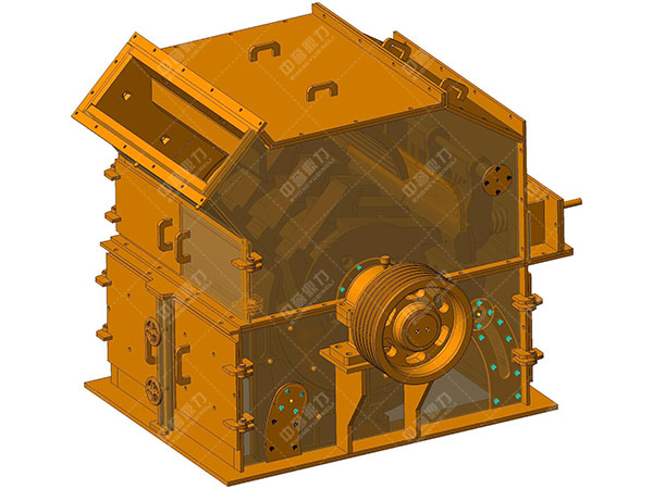 反擊式破碎機結構 反擊式破碎機結構
