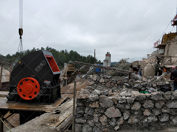 破石機(jī)安裝