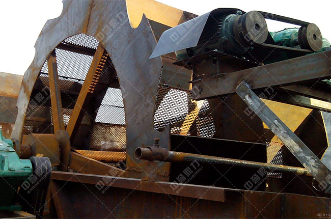 洗砂機類型之輪斗式洗砂機