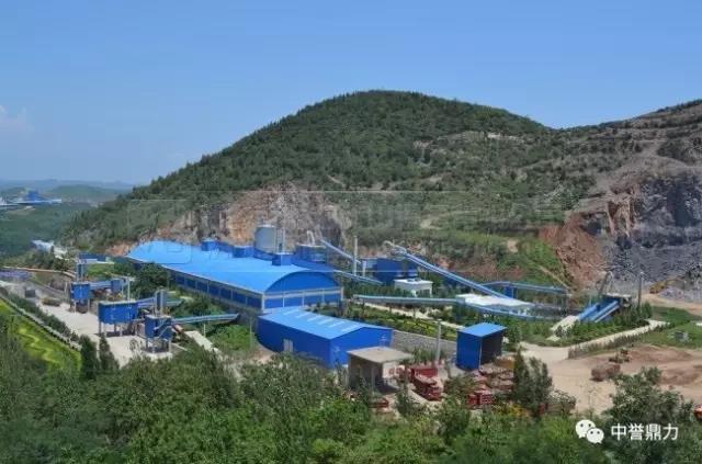 登封嵩基水泥集團發展綠色砂石骨料生產紀實