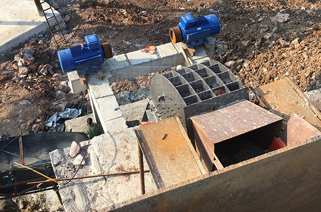 南陽內鄉(xiāng)縣時產300-400噸骨料生產線