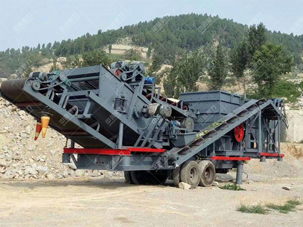 移動式破碎設備