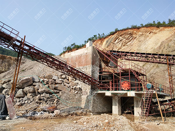 河卵石制砂生產線