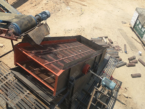 圓振動篩安裝調試