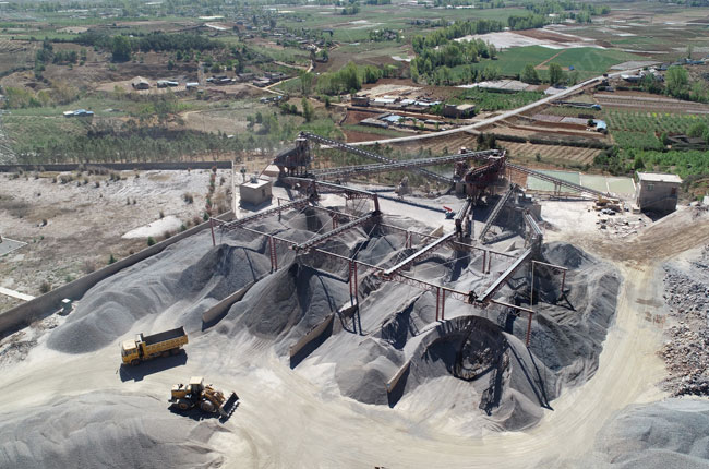 四川世宇商砼時產800噸砂石骨料生產線